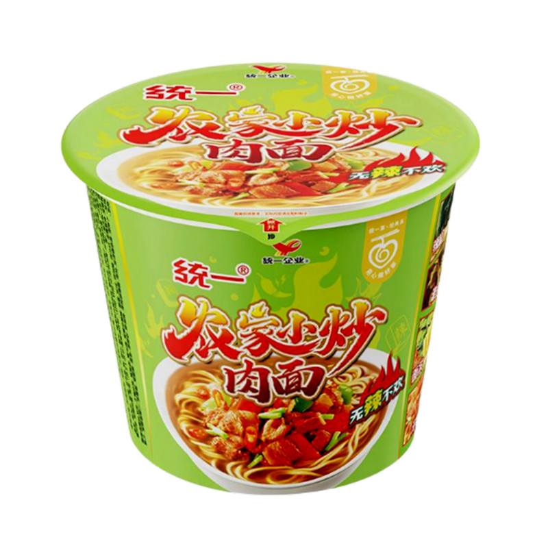 统一方便面农家小炒肉面