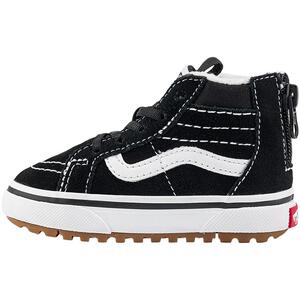 Vans范斯童鞋官方 MTE SK8-Hi Zip黑色户外加厚小童登山鞋