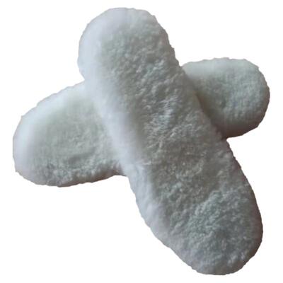 冬季羊皮毛一体加厚保暖羊毛鞋垫