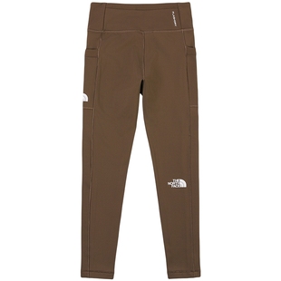 北面童装儿童女紧身裤打底裤子户外速干保暖TheNorthFace|89XN