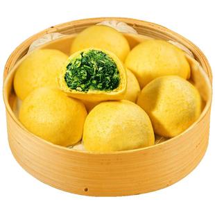 黄金荠菜粗粮菜团子蒲公英玉米包子野菜全麦杂粮窝窝头早餐半成品