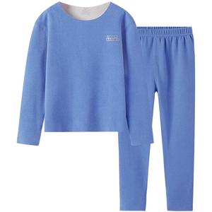 顶瓜瓜儿童秋衣秋裤套装2025男童女童睡衣秋冬无痕保暖内衣套装