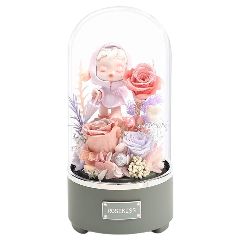 ROSEKISS永生花玫瑰礼盒礼物