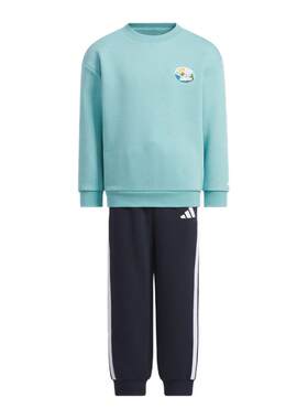 男女儿童休闲长袖套装秋季adidas阿迪达斯官方轻运动KC2822