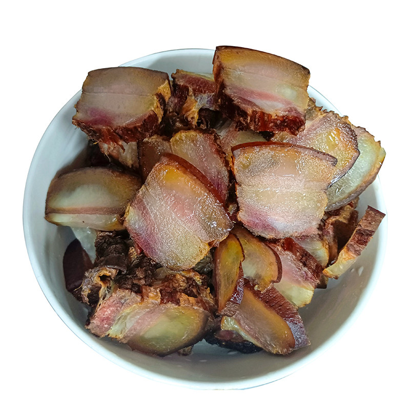 湘西腊肉农家自制柴火烟熏湖南正宗土特产花土猪五花肉浓香型腌肉
