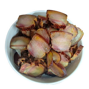 湘西腊肉农家自制柴火烟熏湖南正宗土特产花土猪五花肉浓香型腌肉