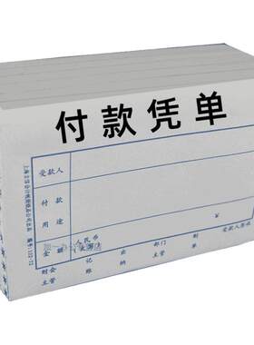 立信付款凭单凭证支出申请
