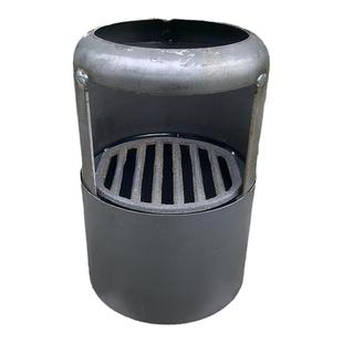 农村取暖炉钢胆烤火炉柴火炉内胆回风炉通用柴胆炉芯炉桥配件加厚