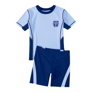 儿童泳衣男童宝宝分体游泳衣大青少年男孩夏2025新款泳裤泳装套装