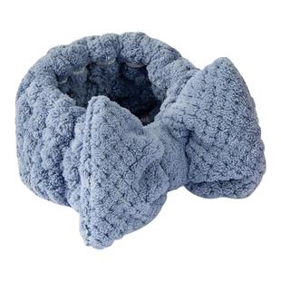 2条三利10A抗菌束发带女洗脸专用发箍头箍可爱洗漱外出蝴蝶结发套