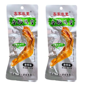 泡鸭爪福建特产土楼香脆鸭掌