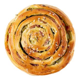 周建生蒜香培根面包卷营养代餐小吃充饥食品早餐下午茶零食点心