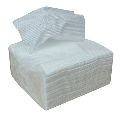 100包实惠装便宜餐饮商用纸巾