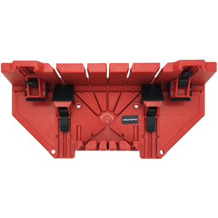 DURA斜锯柜45度90度斜锯规 夹背锯盒 木工石膏线踢脚线切角神器