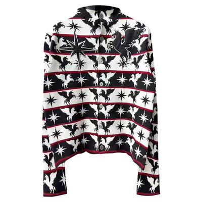 DETW26SS天马星空正肩毛衣外套