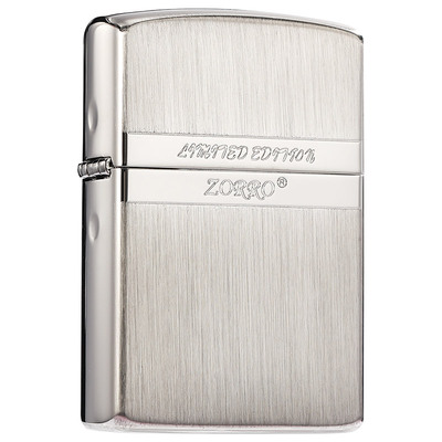 佐罗打火机正品银色高档礼物