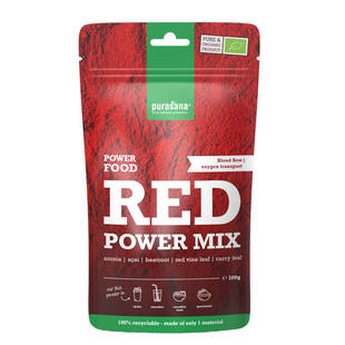 比利时Purasana育血红粉调理女性气血不足天然铁补充红甜菜根粉