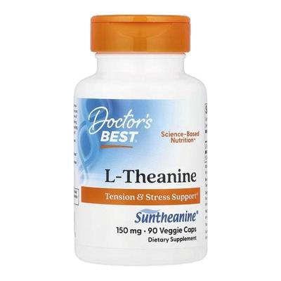 Doctor's BestL-茶氨酸胶囊舒缓好眠睡眠帮助情绪健康支持膳食