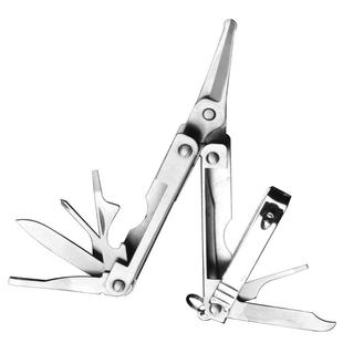 全钢迷你折叠指甲钳刀多功能露营折叠组合工具剪刀随身开快递小刀