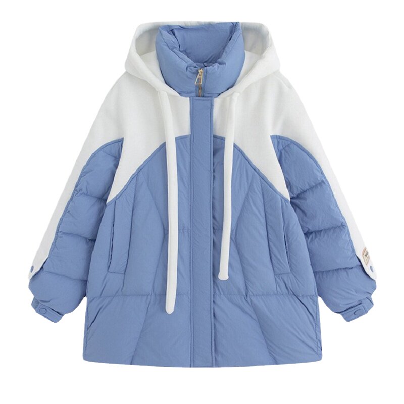 加肥特大码羽绒服女短款胖mm