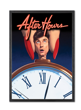 斯科塞斯下班后AfterHours电影海报客厅艺术装饰画超现实主义挂画