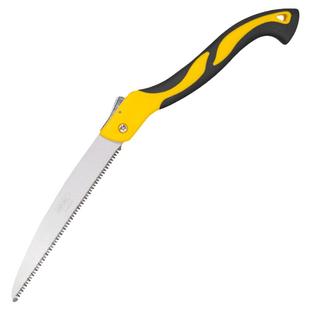 得力锯子家用木工手锯折叠伐木锯手板锯锯果树修枝园林户外鸡尾锯