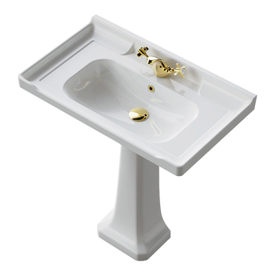 欧式网红立柱盆高温陶瓷