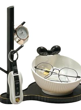 高颜值进门入户玄关收纳摆件