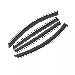 适用比亚迪秦PLUS雨眉车窗晴雨挡dmi防雨条秦Lev挡雨板遮雨挡26款