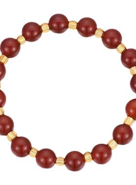 九紫离火运手链天然红玛瑙手链女款转运手串大吉福气时来运转送礼