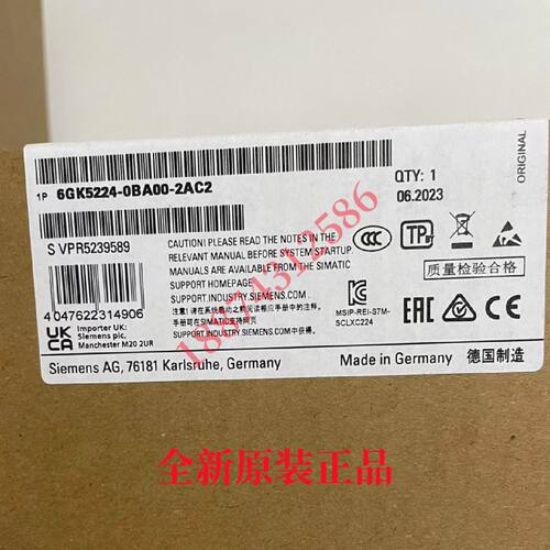 议价6GK5224-0BA00-2AC2 西门子XC224交换机 2IE 6GK5224-0BA00-2