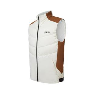 【专业高尔夫】HONMA男士羽绒马夹户外时尚休闲运动舒适防风保暖