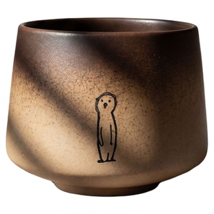 澳洲狐獴咖啡杯马克手持杯“城市快闪”周边代购少量现货 Ins风格