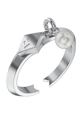 KLINKLIN情侣表情珍珠开口戒