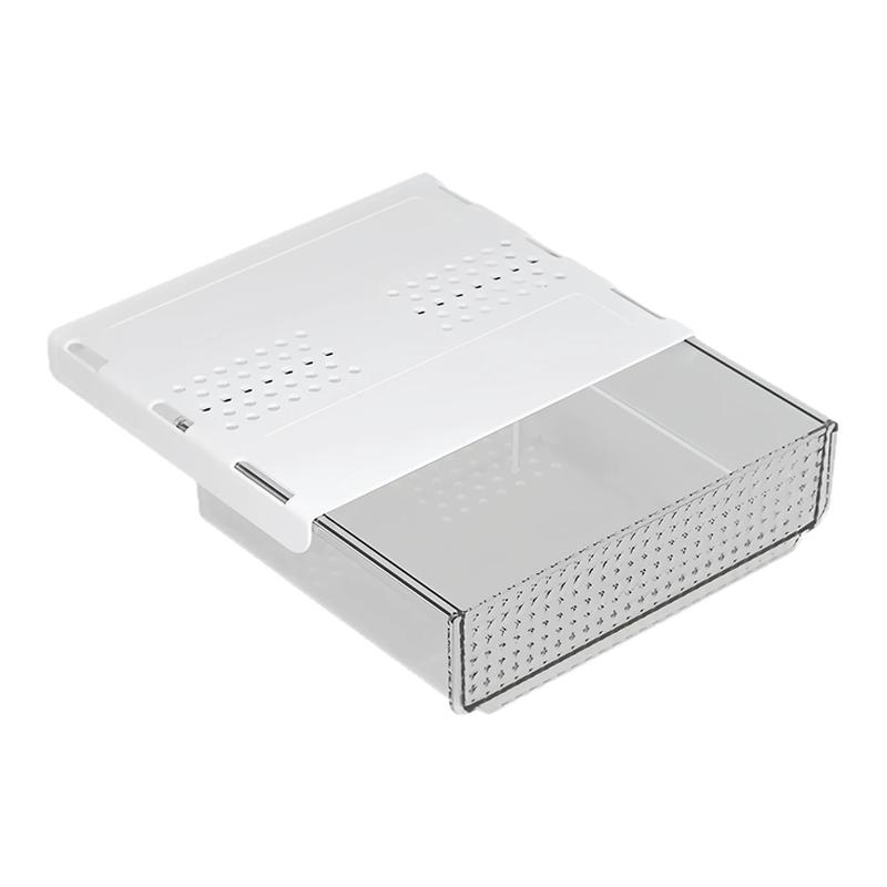 桌下抽屉式隐形文具收纳盒
