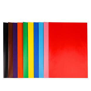 蜡光纸彩色手工红色大张油光a4学生幼儿园正方形折纸开彩纸8k4K剪纸a3diy折纸窗花纸单双面儿童手工腊光纸