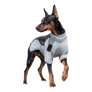 Touchdog它它狗狗冬季棉服马甲保暖宠物衣服冬装中大型犬棉衣金毛