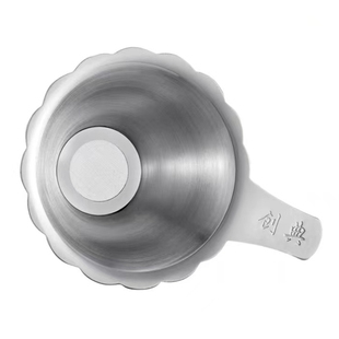 创典新款茶漏加厚不锈钢茶滤茶隔加密茶滤泡茶茶叶过滤网器茶滤器