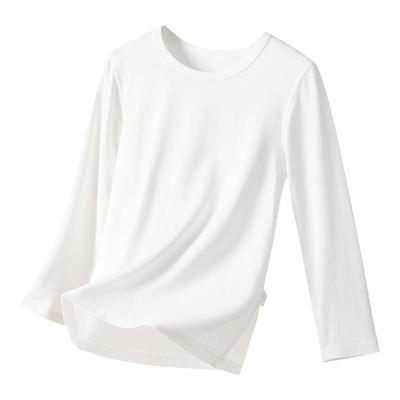 洋贝比低领莫代尔秋上衣