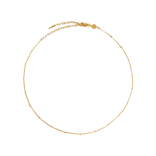 【芭比同款】Missoma金色锁骨链轻奢复古设计感小金珠高级感项链