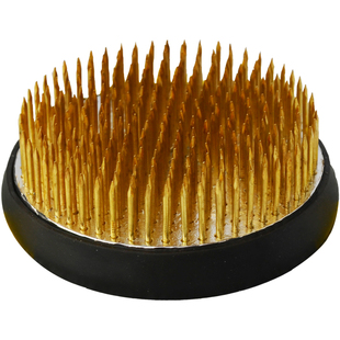 陶雅日式插花花器用黑色剑山小源流草月流插花道花艺师用工具剑山