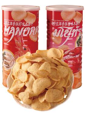 美味松脆泰国虾片虾条玛努拉