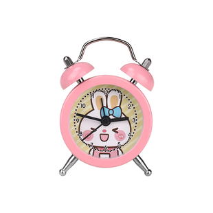 迷你小闹钟起床神器新款儿童男孩女孩简约床头创意电子时钟学生用