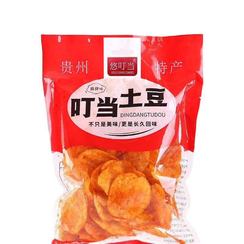 贵州特产小吃碧惠叮当土豆片洋芋片薯片土豆丝 麻辣袋装休闲零食