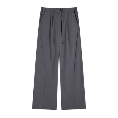 BCALM破骨立体剪裁弯刀长裤男