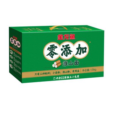 金龙鱼零添加淮山波纹面1.5kg