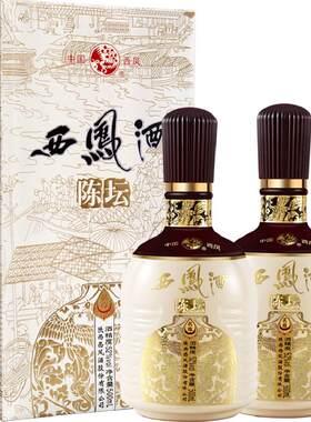 西凤酒陈坛名尊52度凤香型白酒