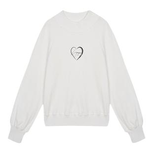 纳帕佳小高领时尚卫衣休闲裤时尚套装女设计感前卫两件套个性潮牌