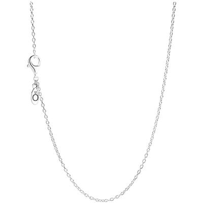 潘多拉轻奢小众锁骨链素链925银