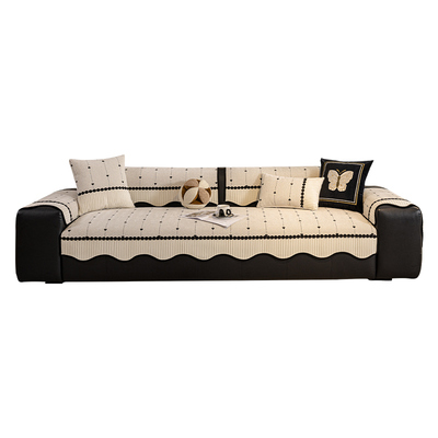 一片式复古轻奢四季通用沙发垫子